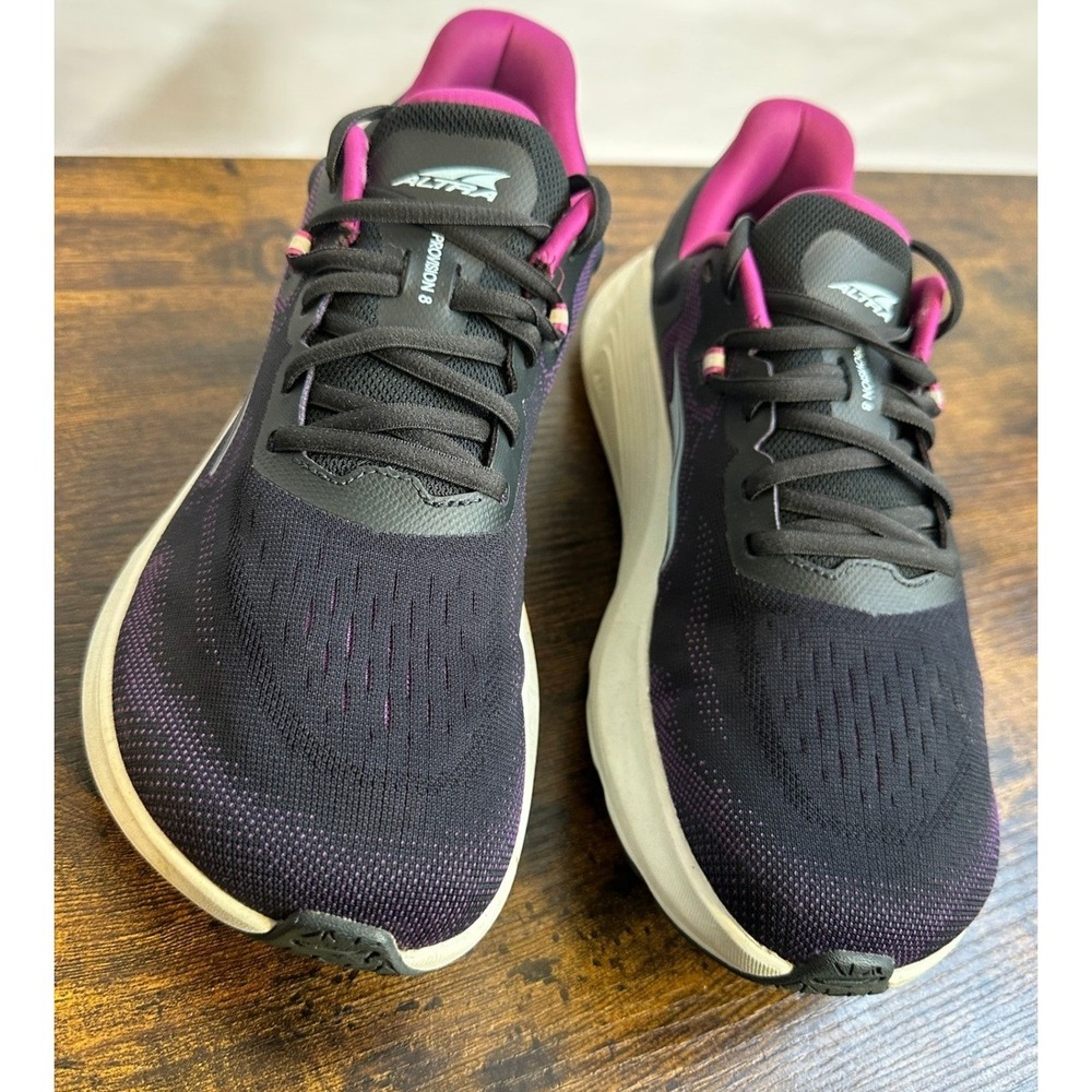 Altra Provision 8 Womens Running Shoes Black Purple Pink AL0A85P5000 Size 9.5 - Picture 8 of 15